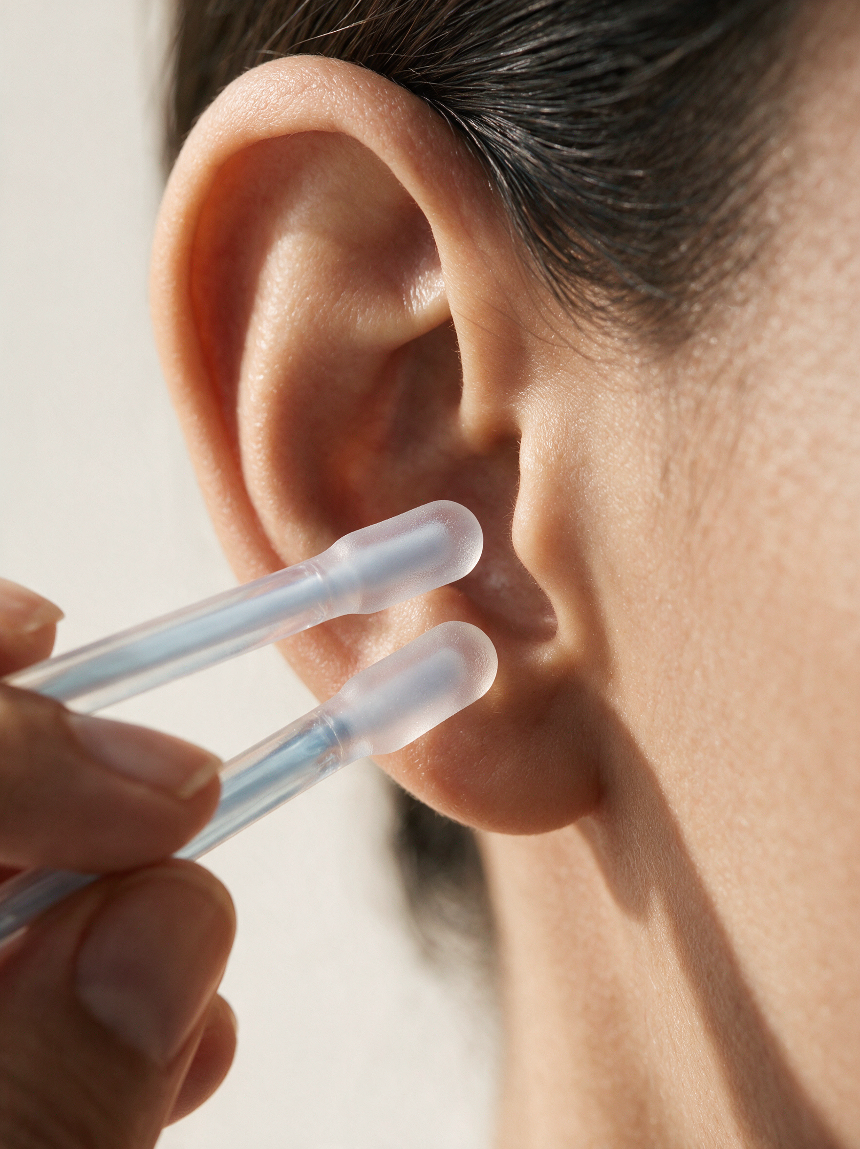 Otiva Stick, embout en gel propre avant utilisation